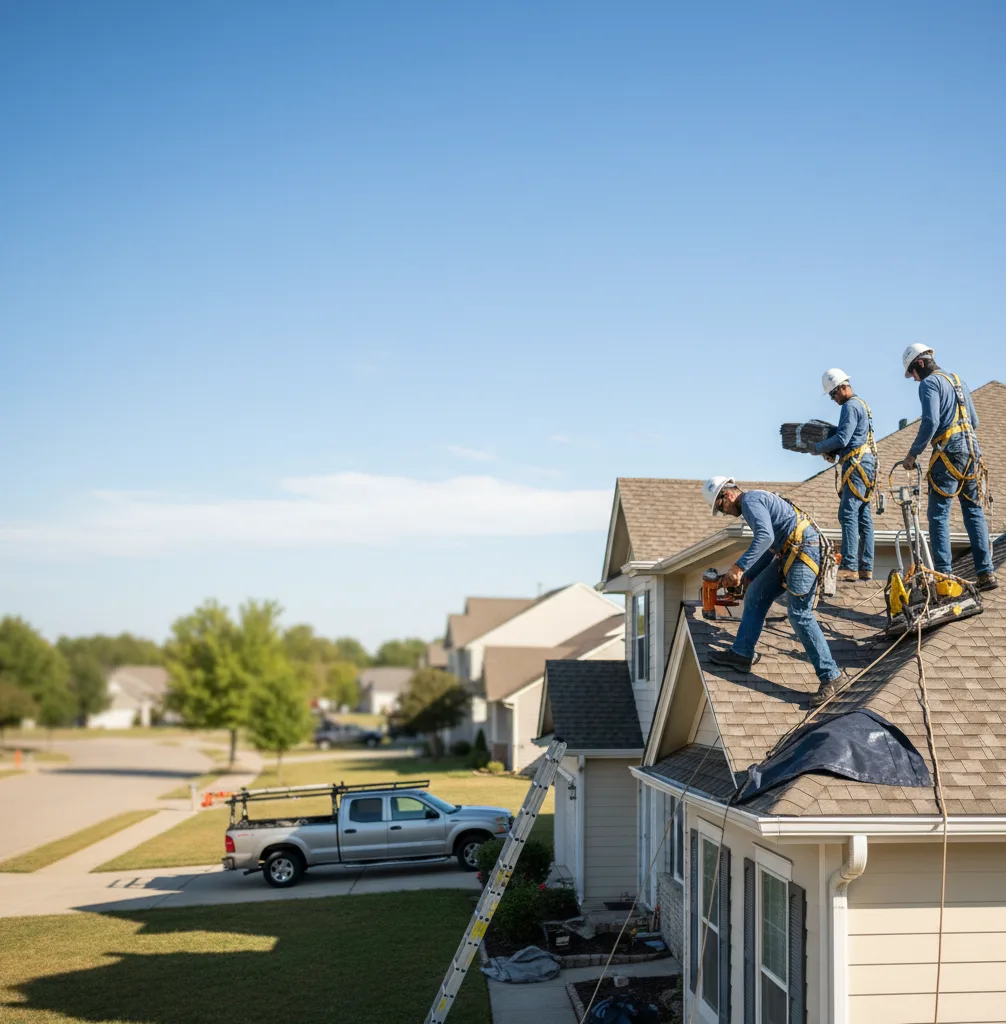 Roof Repair in Moss